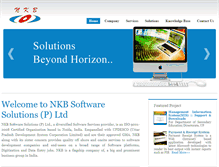 Tablet Screenshot of nkbssl.com